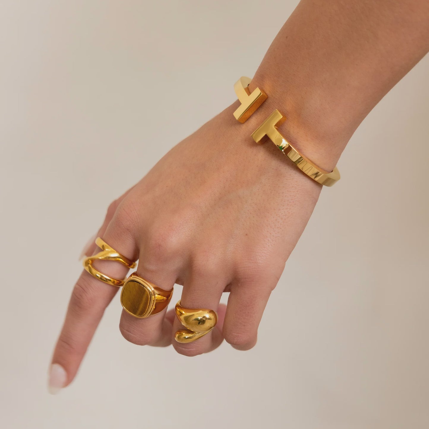 Sadie T Cuff Bracelet
