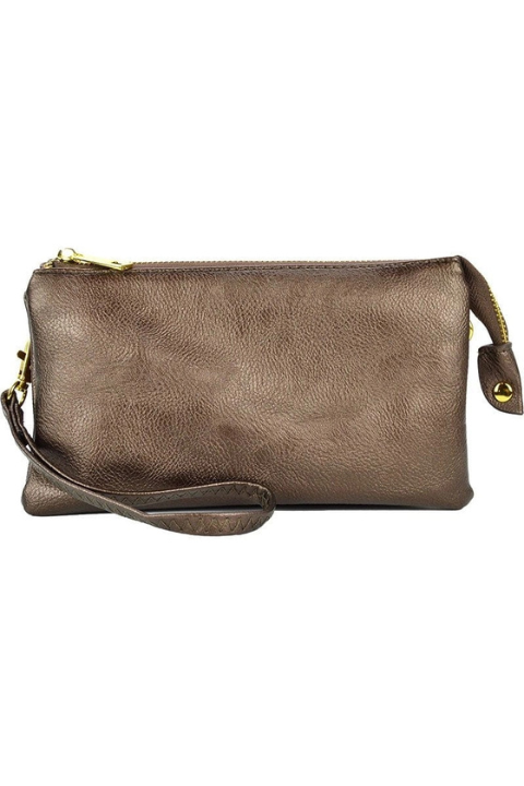 Triple Compartment Crossbody