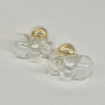 Micro Glass Bubble Earring