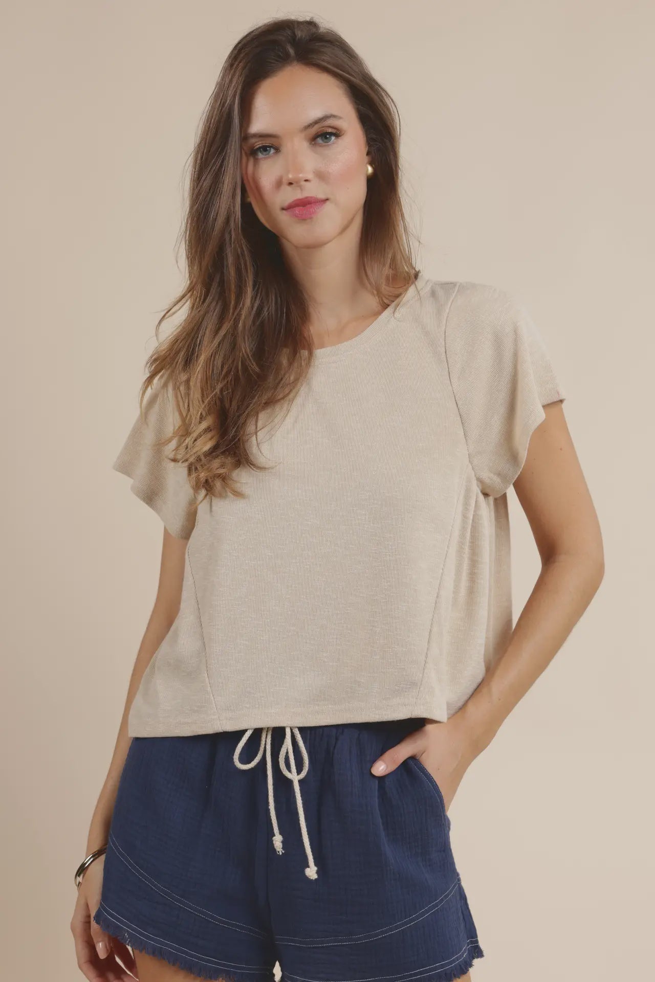 Stay Awhile Cropped Knit