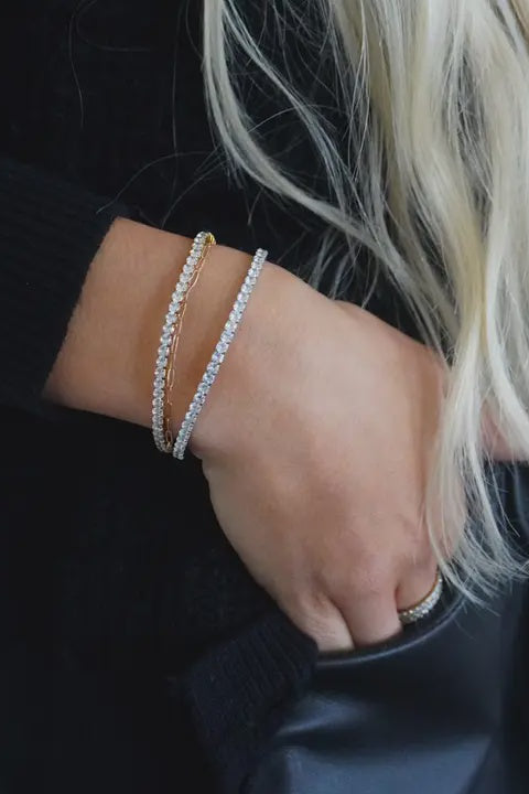 Stretchy Tennis Bracelet