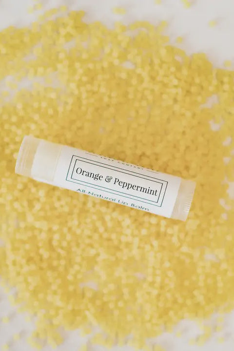Orange & Peppermint Lip Balm