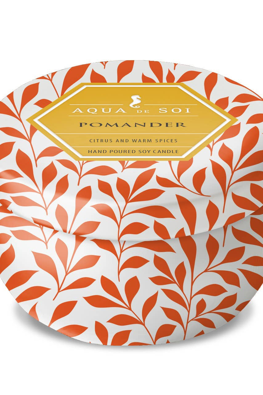 Pomander 4oz Candle Tin
