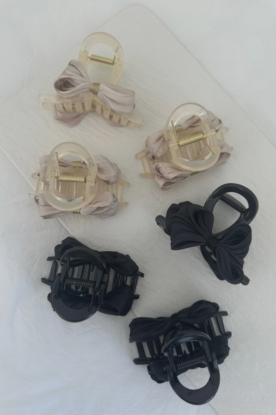 Abo Satin Claw Clip