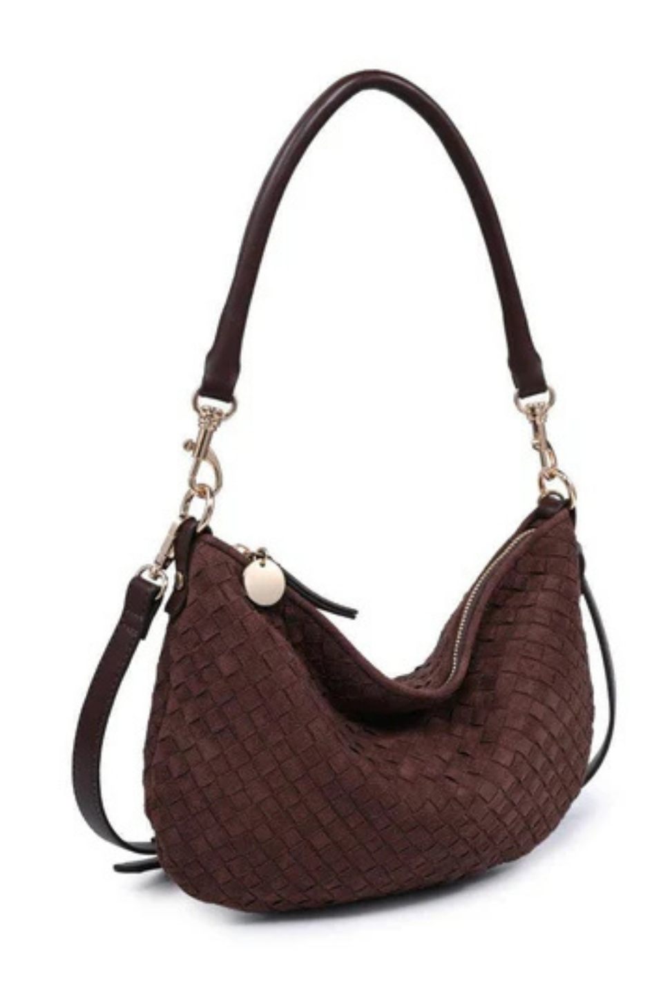 Jordan Faux Suede Crossbody