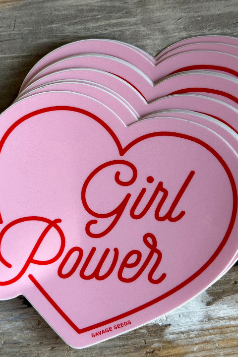 Girl Power Sticker