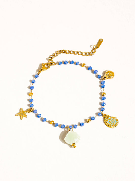 Elowen Shells and Star Beaded Bracelet