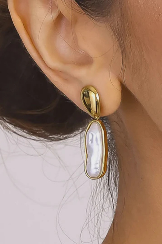 Felice Pearl Drop Earrings