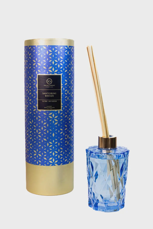 Santorini Breeze Shimmer 7oz Reed Diffuser