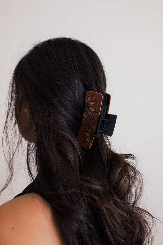 Western Bohemian Hair Claw Clip