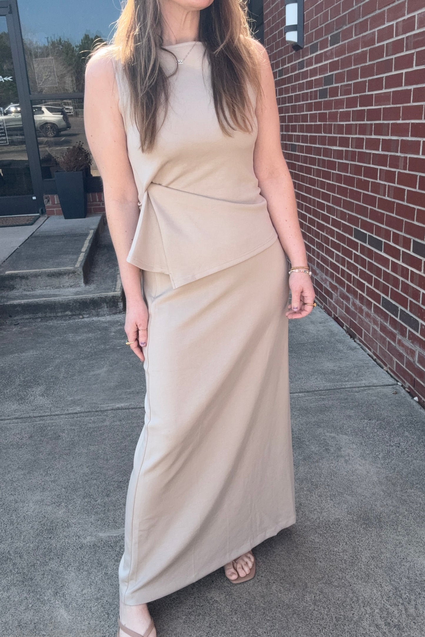 Reese A-Line Maxi Skirt