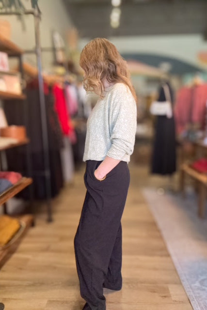 Think Poetic Front Seam Trousers