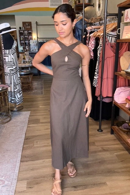 Backyard Halter Dress