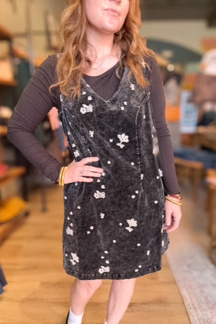 Corduroy Shift Dress