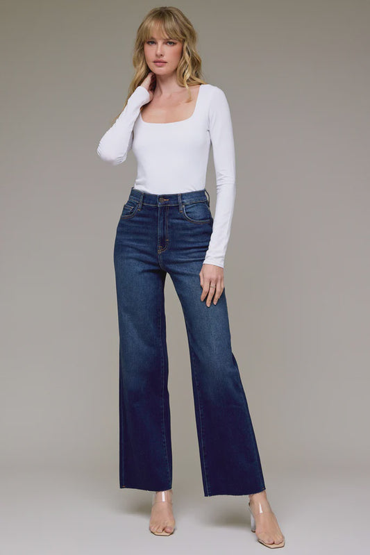Logan High Rise Wide Leg Jeans