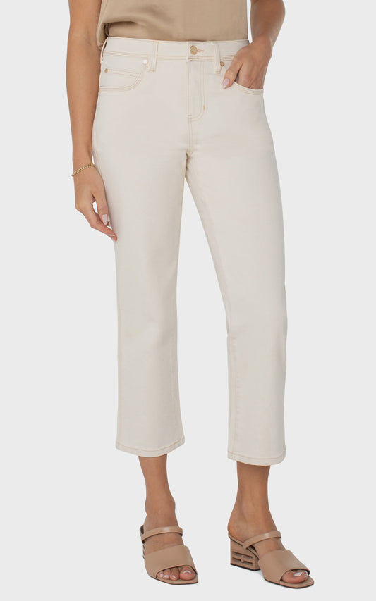 Kennedy Crop Straight Jeans