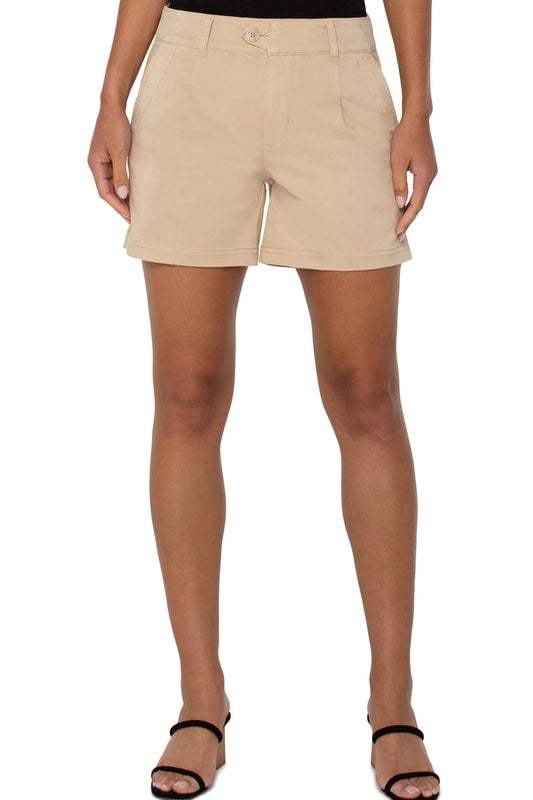 Pleated Trouser Shorts