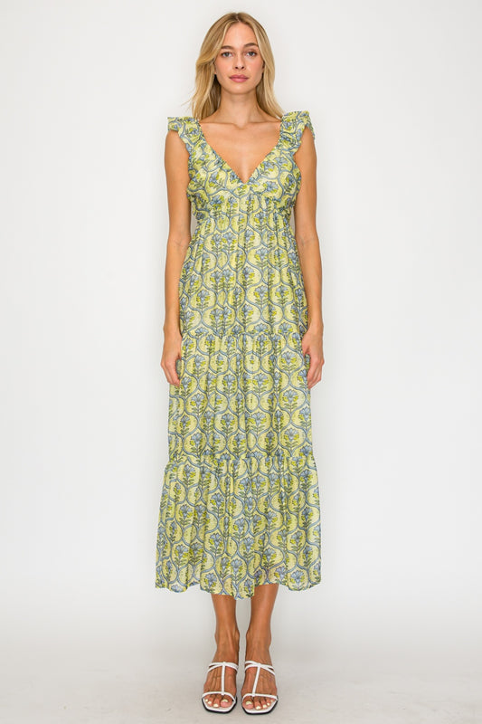 Helos Harvest Maxi Dress