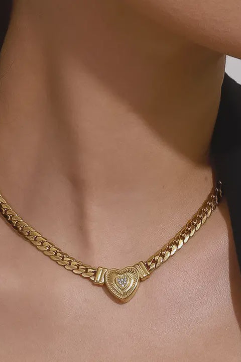 Arwen C Heart Necklace