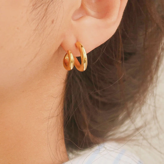 Maddison-Double C Hoop Earring