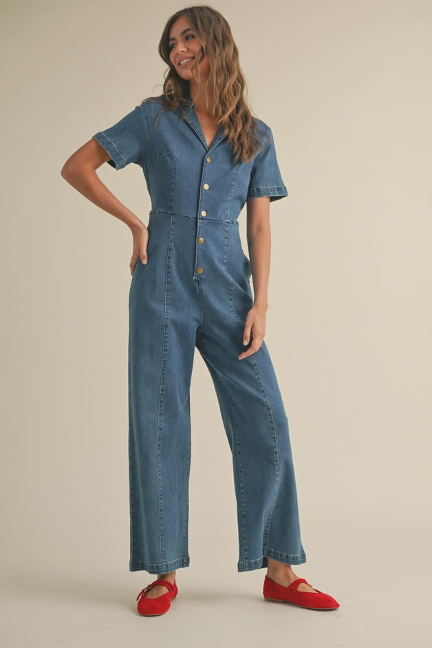 Denim Jumpsuit