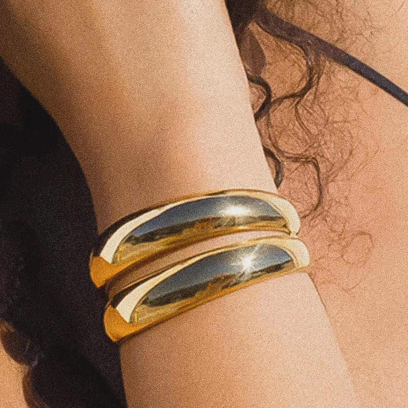 Ronan Layered Round Bangle