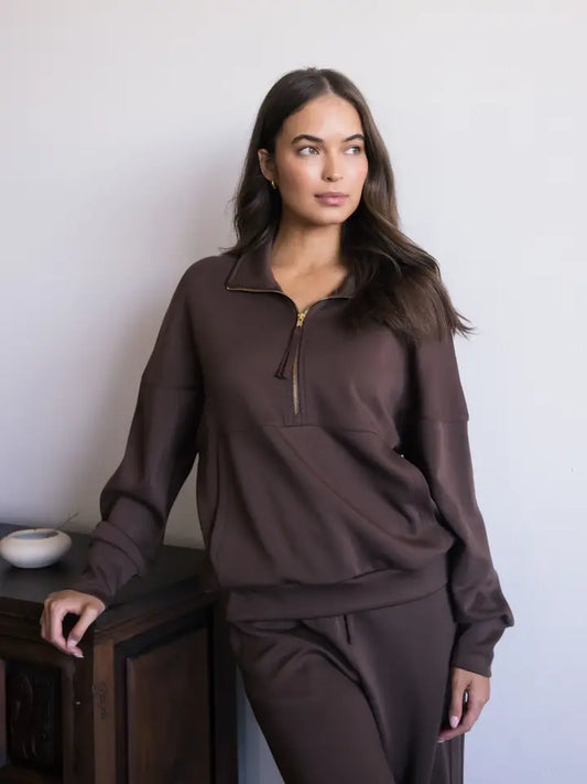 Nash Quarter Zip Top