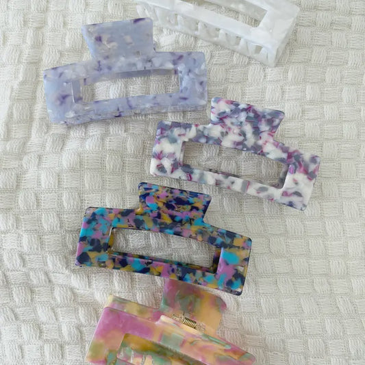 Betty Acetate Jumbo Claw Clips