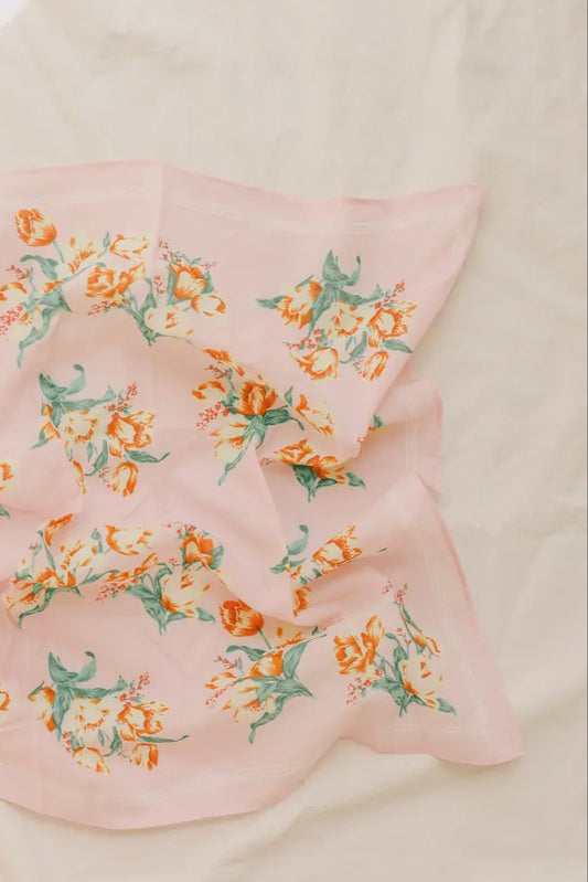 Orchid Pattern Bandana