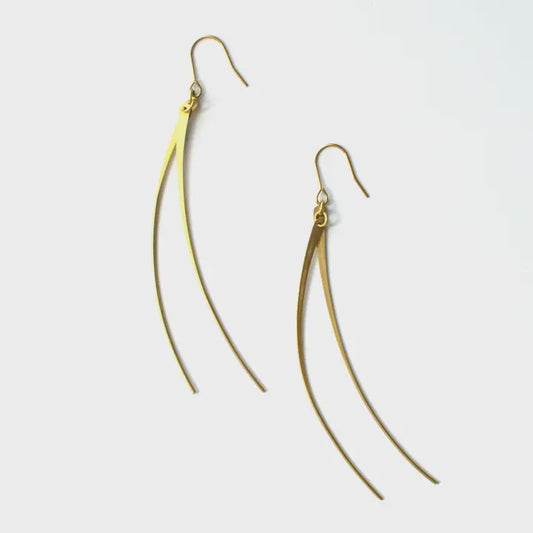 Curved Pin Earrings
