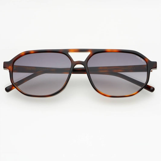 Fenix Acetate Unisex Aviator Sunglasses: Tortoise / Gray