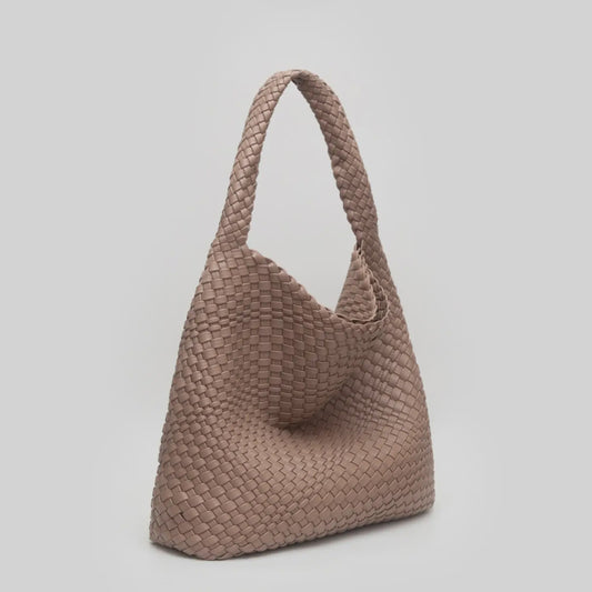 Tiara Woven Hobo Tote Bag