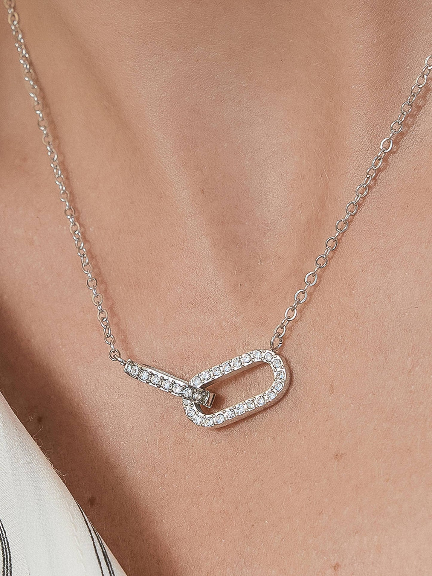 Priamo CZ Chain Necklace