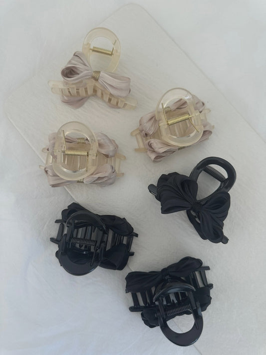 Abo Satin Claw Clip