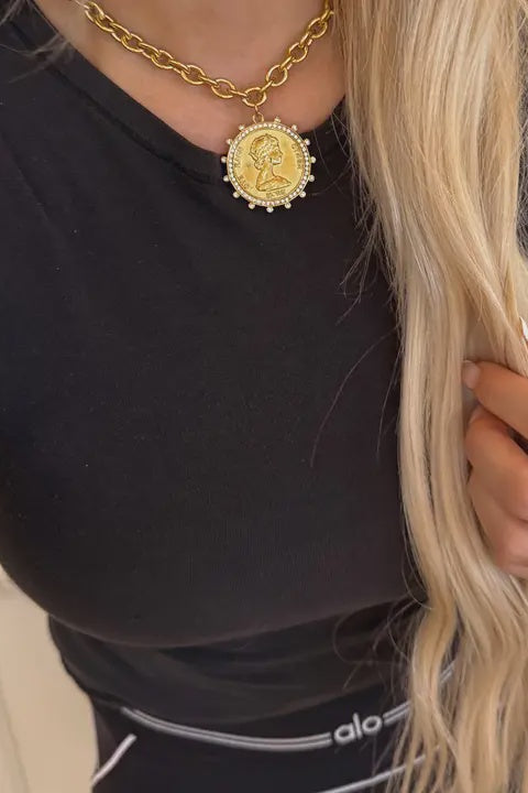 Small Coin Necklace
