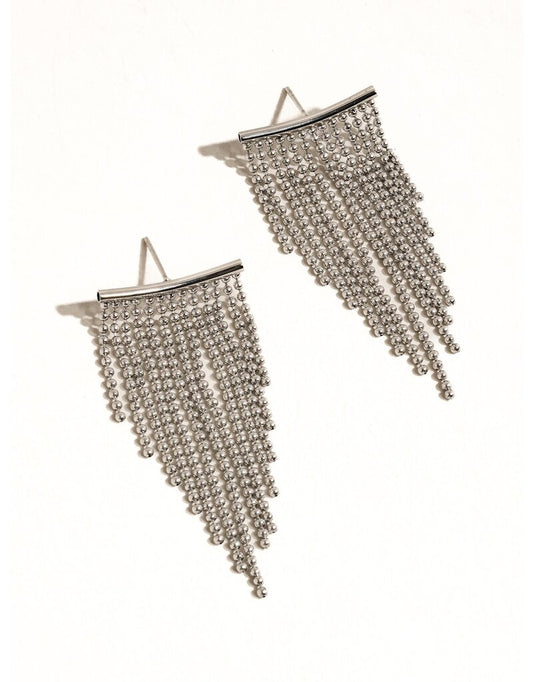 Bryce 18K Gold Non-Tarnish Tassel Earring