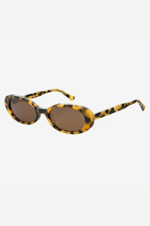Mimi Acetate Oval Sunglasses
