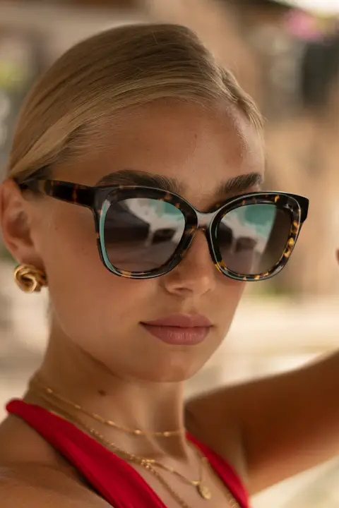 Naples Acetate Cat Eye Sunglasses