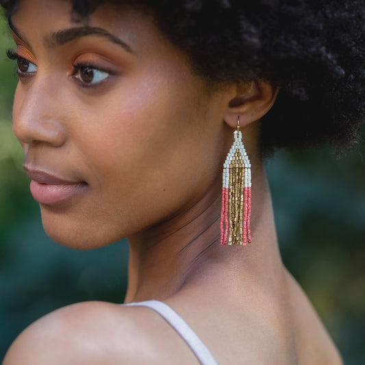 Seed Bead Earrings