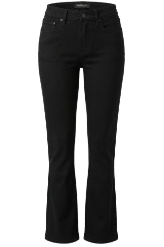 Black jeans on a white background