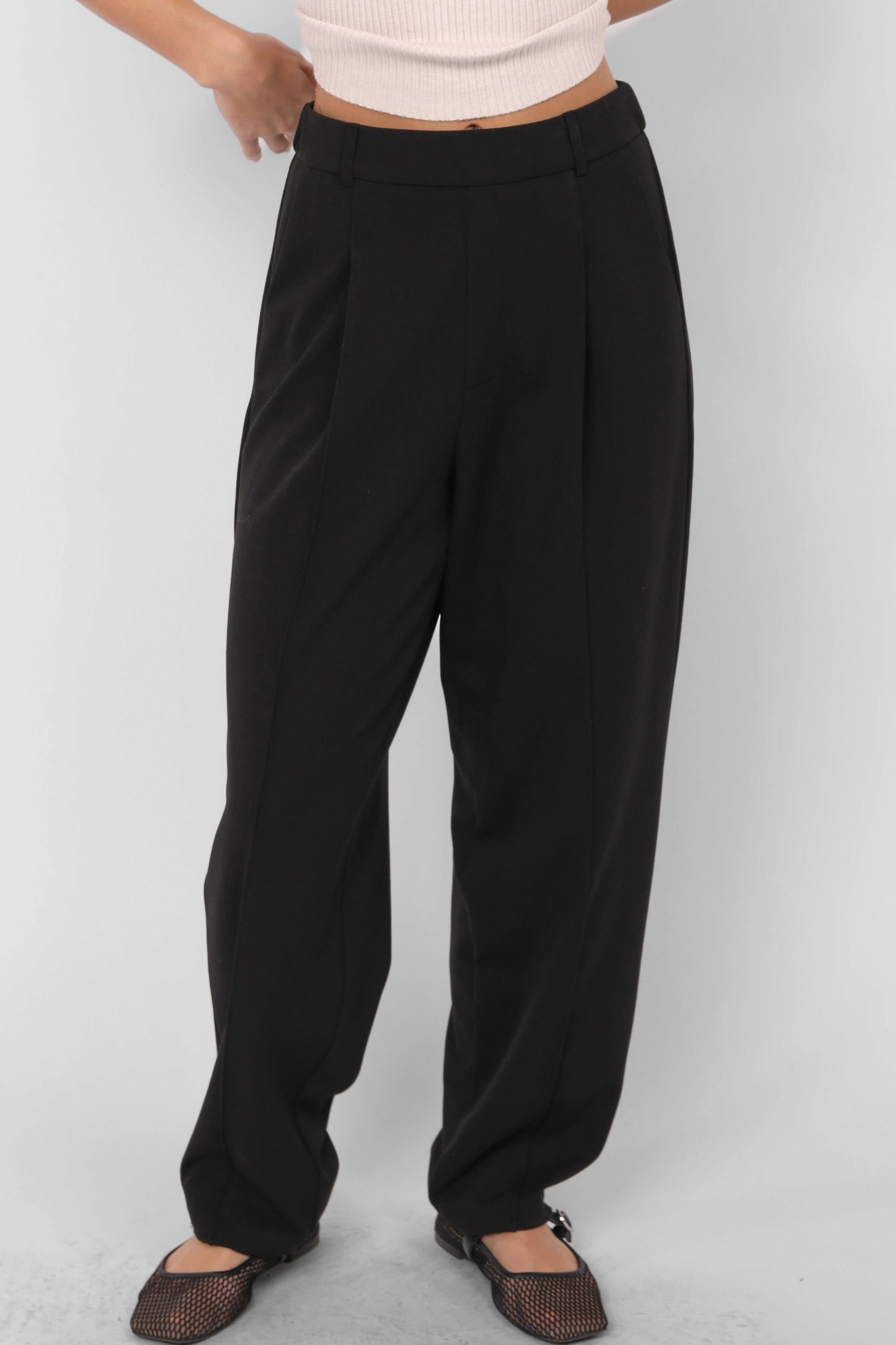 Think Poetic Front Seam Trousers