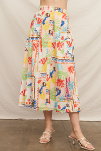 Reef Printed Skirt