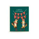 Foxy Lady Birthday Card