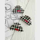 Diamond Checkered Cherry Clip